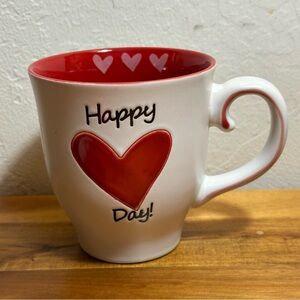 Happy Day Valentine heart Large Coffee Mug By Spectrum Designz